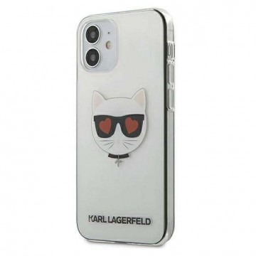 Eredeti előlap tok Karl Lagerfeld KLHCP12SCLTR iPhone 12 MINI Átl...