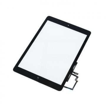 Érintőpanel iPad Air teljes előlapjához fekete