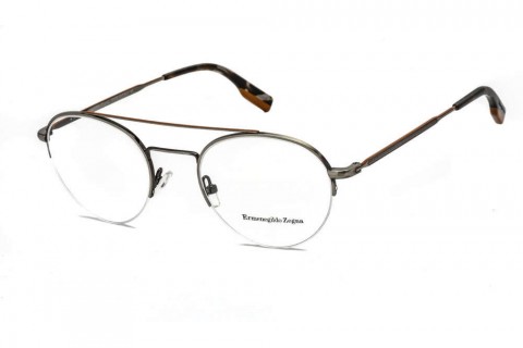 Ermenegildo Zegna EZ5131 szemüvegkeret Antique szürke / Clear len...