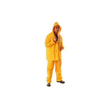 Esőkabát és nadrág sárga PVC (2XL)