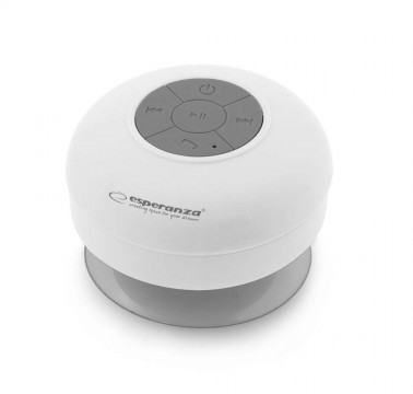 Esperanza EP124W Sprinkle vízálló Bluetooth Hangszóró - fehér 