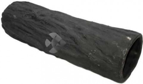 Fatörzs mintájú kerámia cső zárt véggel (Fekete; 175 x 60 x 45...
