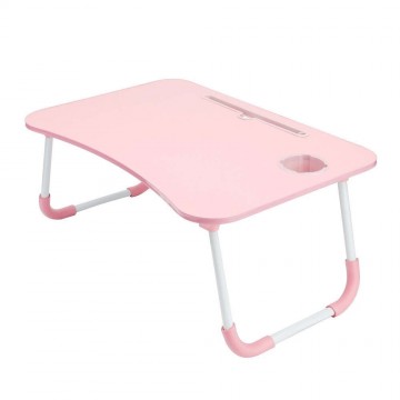 FD-6 összecsukható rózsaszín laptop asztal / tartó...