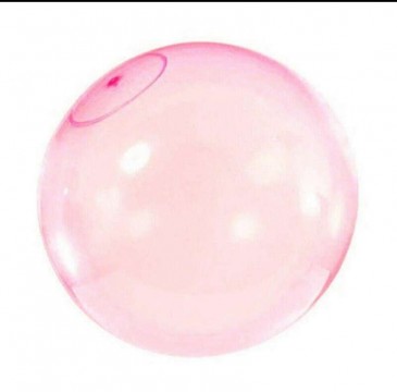 Felfújható Bubble Ball labda - Rózsaszín