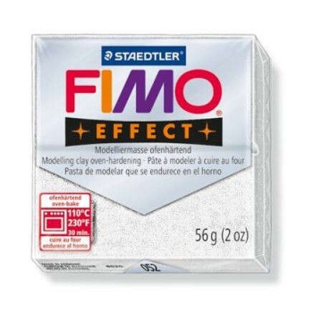 FIMO "Effect" gyurma 56g égethető csillámos fehér...