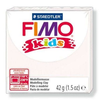 FIMO "Kids" gyurma 42g égethető fehér (8030-0)