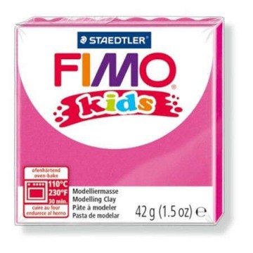FIMO "Kids" gyurma 42g égethető rózsaszín (8030-25)
