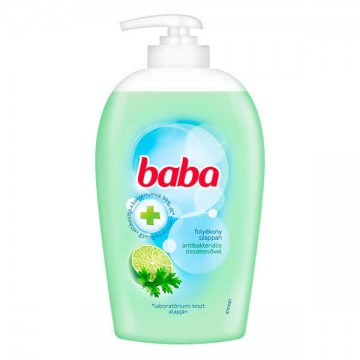 Folyékony szappan pumpás BABA antibakteriális Lime 250ml