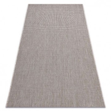 Fonott sizal floorlux szőnyeg 20580 egyszerű, egyszínű - ezüst /...