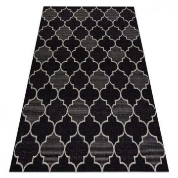 Fonott sizal floorlux szőnyeg 20607 marokkói rácsos ezüst /...