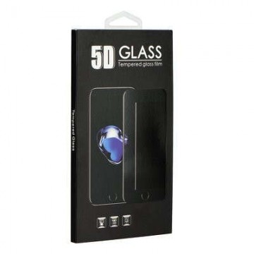 Full glue Xiaomi Redmi 10 fekete hajlított 5D előlapi üvegfólia