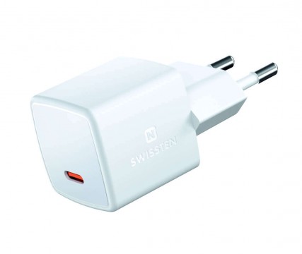 GaN mini hálózati töltőadapter, USB-C, 25W, PowerDelivery