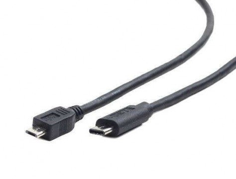 Gembird Cablexpert USB 2.0 micro B apa --> Type-C (USB-C) kábe...