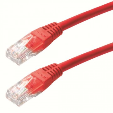 Gembird Cablexpert UTP CAT5e patch kábel 1m piros (PP12-1M/R)