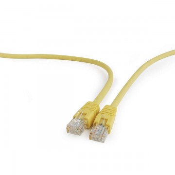 Gembird PP12-5M/Y hálózati kábel Sárga Cat5e