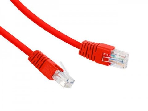 Gembird PP6U-1M hálózati kábel Vörös Cat6 U/UTP (UTP)