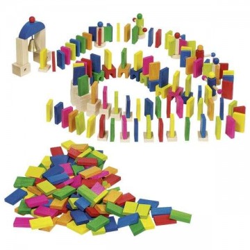 Goki színes sorépítő dominó forgatóval
