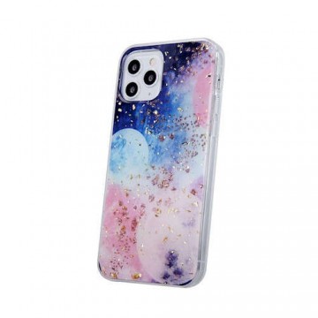 Gold Glam iPhone 13 Pro Max (6,7") "Galactic" mintás...