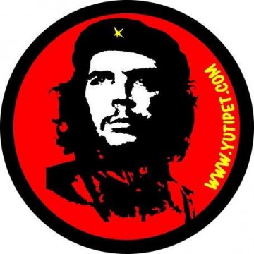 Grafikus címke XXS-S2 méretű Yutipet hámokhoz (Che Guevara)