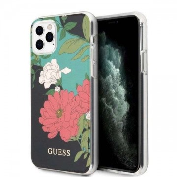 Guess GUHCN58IMLFL01 iPhone 11 Pro fekete N ° 1 Flower Collection...