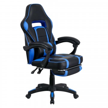 Gunner Irodai/Gamer szék - fekete-kék