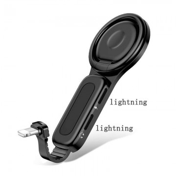 Gyűrűs iPhone Lightning adapter - 2 lightning csatlakozóval
