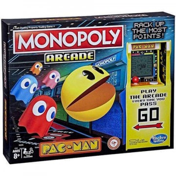Hasbro Monopoly Arcade Pac-Man társasjáték (E7030)