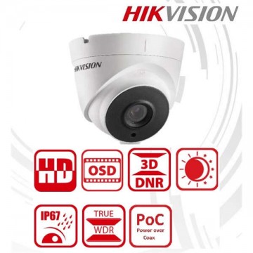 Hikvision Analóg turretkamera - DS-2CC52D9T-IT3E (2MP, 6mm,...