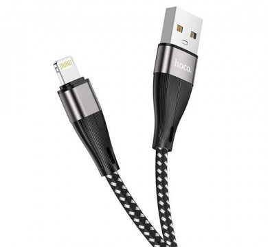 HOCO X57 adatkábel és töltő (USB - lightning 8pin, 2.4A, 100cm,...