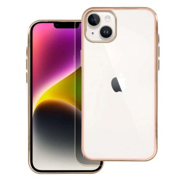 iPhone 14 (6.1") szilikon tok, hátlap tok, TPU tok, rózsaszín...