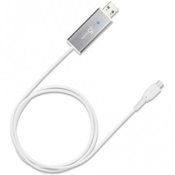 j5create Android Mirror USB kábel 1,2 M USB 2.0 Micro-USB B USB A...