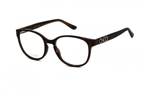 Jimmy Choo JC 240 szemüvegkeret sötét barna / Clear demo lencsék...