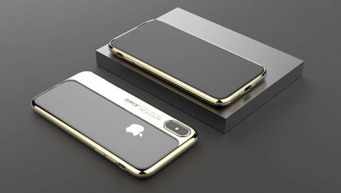 Joway BHK37 iPhone X / XS (5,8") ezüst TPU szilikon tok