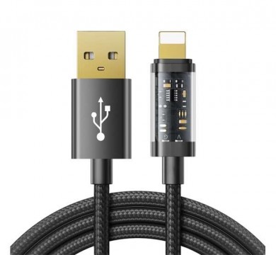 JOYROOM adatkábel és töltő (USB - lightning 8pin, 2.4A, 20W, PD...