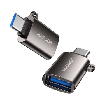 Joyroom S-H151 USB / Type-C adapter - S-H151, Fekete