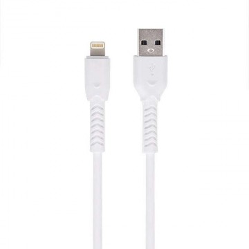 Kábel USB Lightning MaxLife MXUC-04 FEHÉR 3A 1M