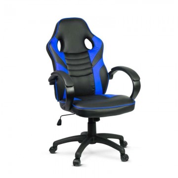 Karfás gamer szék - Kék