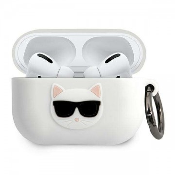 Karl Lagerfeld Apple Airpods Pro szilikon tok fehér (KLACAPSILCHWH)