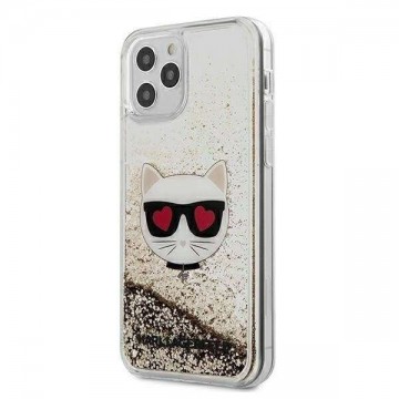 Karl Lagerfeld KLHCP12LLCGLGO iPhone 12 6,7" Pro Max arany tok...