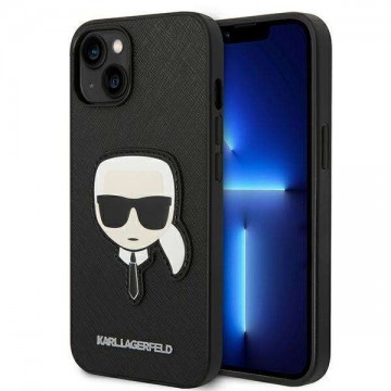Karl Lagerfeld KLHCP14SSAPKHK iPhone 14 6.1 "fekete keménytokos...