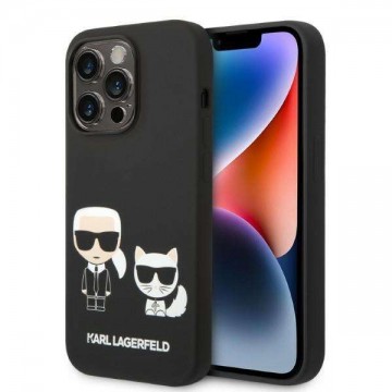 Karl Lagerfeld KLHMP14LSSKCK iPhone 14 Pro 6,1" keménytok fekete...