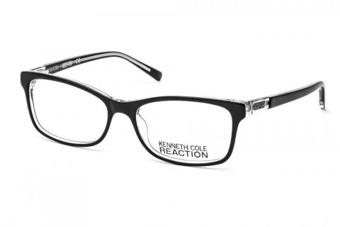 Kenneth Cole Reaction KC0781 szemüvegkeret fekete/köves / Clear l...