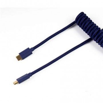 Keychron CAB-L USB kábel 1,3 M USB4 Gen 3x2 USB C Szürke