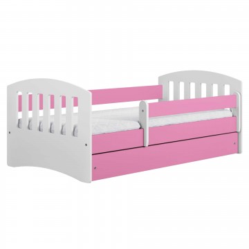 Kocot Kids Classic 1 Ifjúsági ágy ágyneműtartóval - rózsaszín...