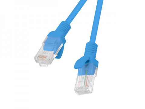 Lanberg PCU5-10CC-0200-B hálózati kábel Kék 2 M Cat5e U/UTP (UTP)