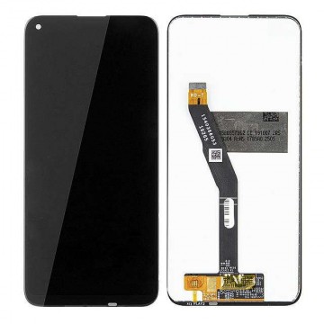 LCD + Érintőpanel Teljes Huawei Ascend P40 Lite E Fekete