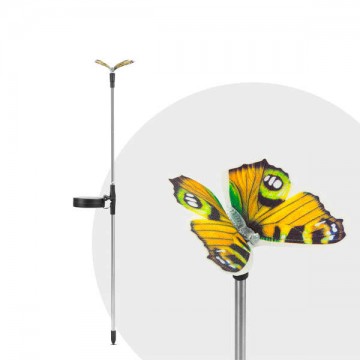 LED-es szolár pillangó – hidegfehér – 65 cm – 4 féle