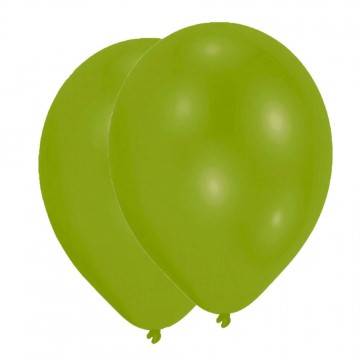 Léggömb, lufi 25 db-os 11 inch (27,5 cm) Lime Green