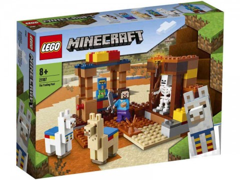 LEGO Minecraft 21167 A kereskedelmi állomás