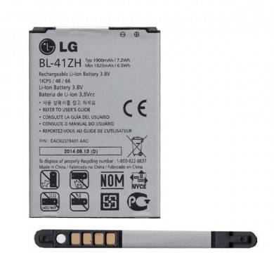 LG akku 1900 mAh LI-ION LG L70+ L Fino (D290n), LG L70+ L Fino Du...